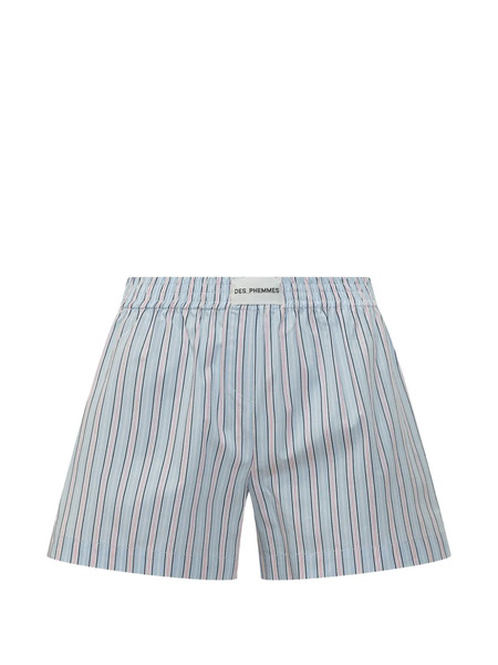  Des Phemmes Boxer à Rayures - Bleu 