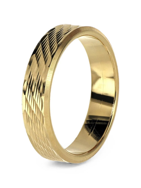  Desmos Mb 02 Wave-pattern Ring - Or 