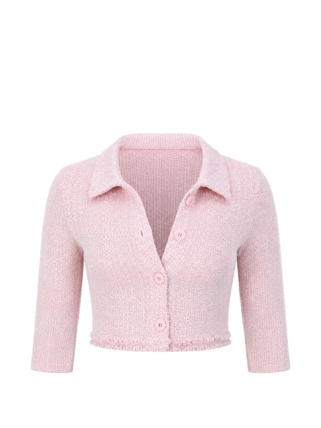  Devon Buttoned Jacket - Rose 