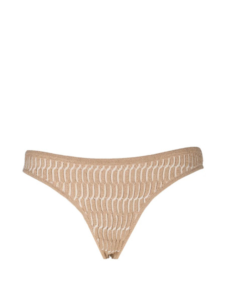  Devon Windsor Fletcher Bikini Bottoms - Marron 