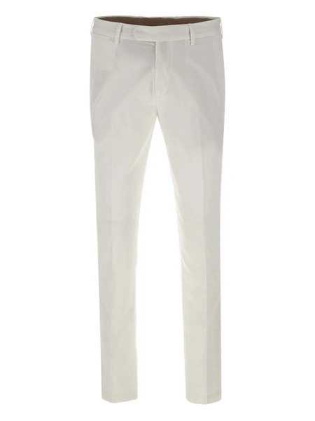  Devore Pantalon De Costume - Blanc 
