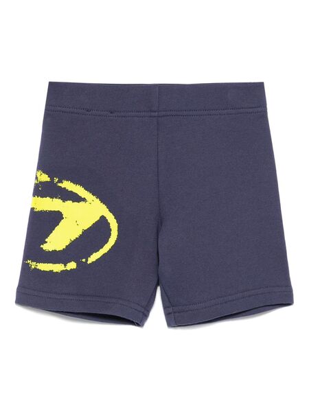  Diesel Kids Short De Sport à Poches Latérales Fendues - Bleu 