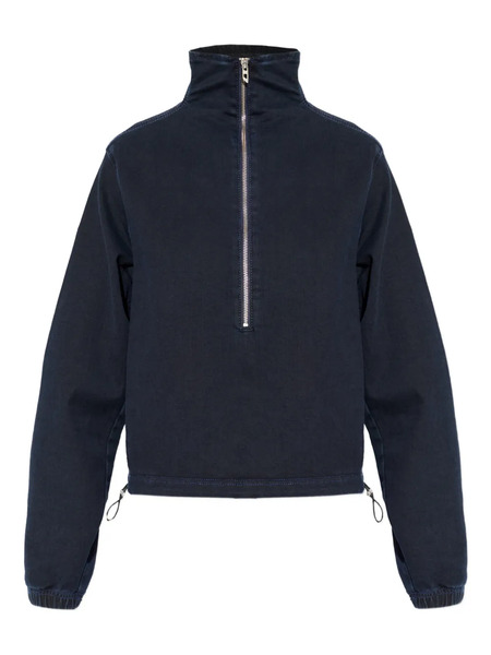  Diesel Pull à Col Montant Zippé - Bleu 