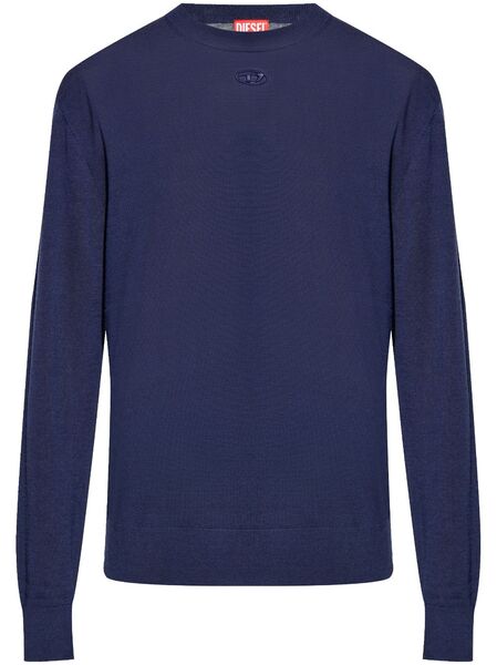  Diesel Pull K-garth En Laine - Bleu 