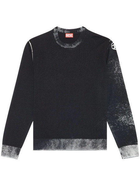  Diesel Pull K-lawrence-b Imprimé - Noir 