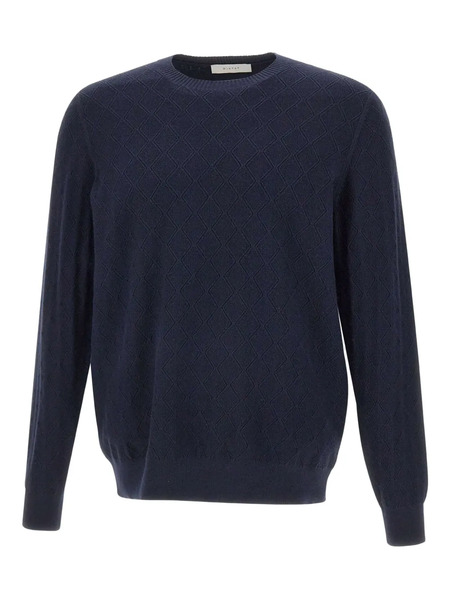  Diktat Pull à Motif De Losanges - Bleu 