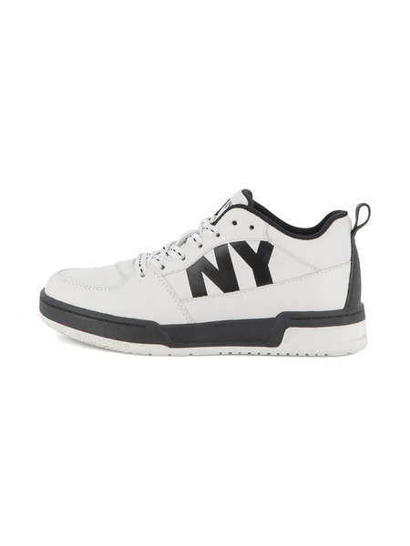  Dkny Kids Baskets à Logo Imprimé - Blanc 