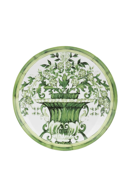  Dolce & Gabbana Assiette En Porcelaine - Blanc 