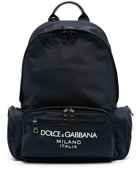  Dolce & Gabbana Sac à Dos à Logo - Noir 