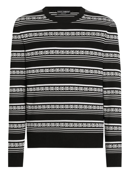  Dolce & Gabbana Sweat En Soie - Noir 