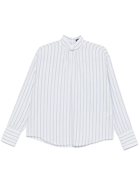  Dondup Blouse à Rayures - Blanc 