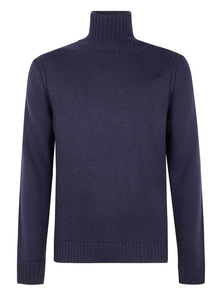  Dondup Pull à Col Roulé - Bleu 