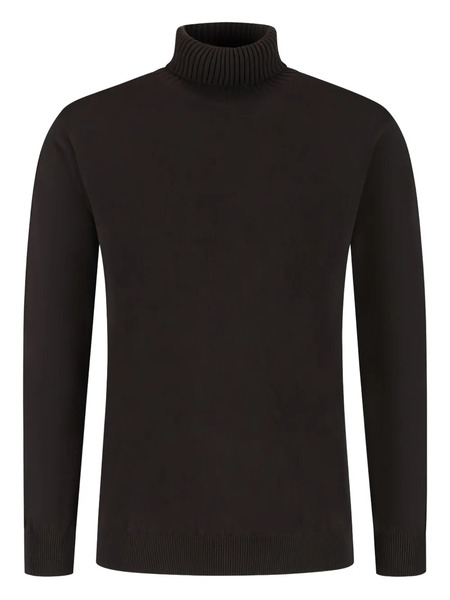  Doriani Pull à Col Roulé - Marron 