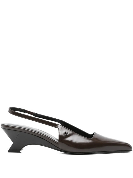  Dorothee Schumacher Escarpins à Bride Arrière 60 Mm - Marron 