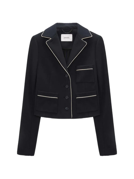  Dorothee Schumacher Veste à Poches Passepoilées - Bleu 