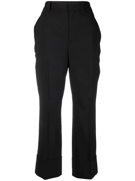  Dsquared2 Pantalon Court à Coupe évasée - Noir 