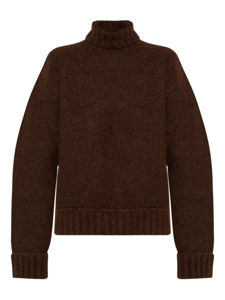  Dsquared2 Pull à Col Roulé - Marron 