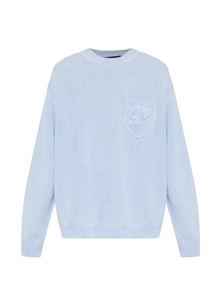  Dsquared2 Pull à Poche Plaquée - Bleu 