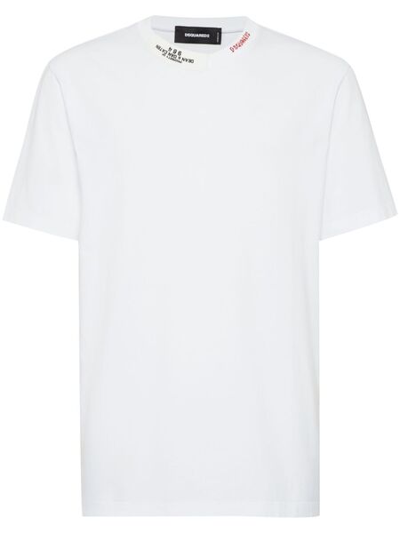  Dsquared2 T-shirt à Logo Imprimé - Blanc 
