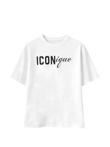  Dsquared2 T-shirt Iconique à Imprimé Graphique - Blanc 
