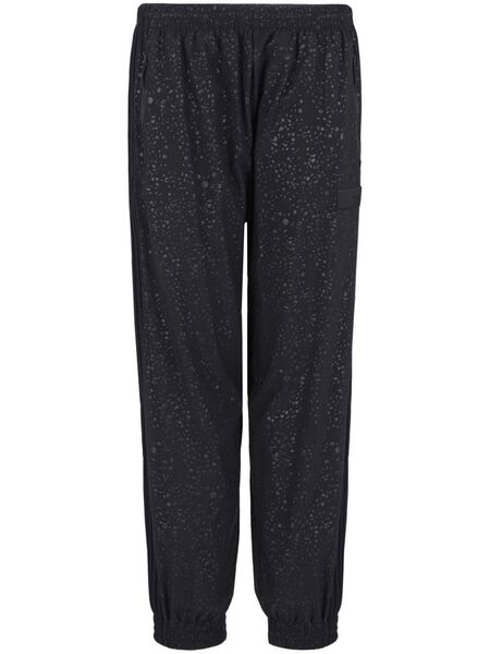  Ea7 Emporio Armani Pantalon De Jogging à Imprimé Graphique - Noir 