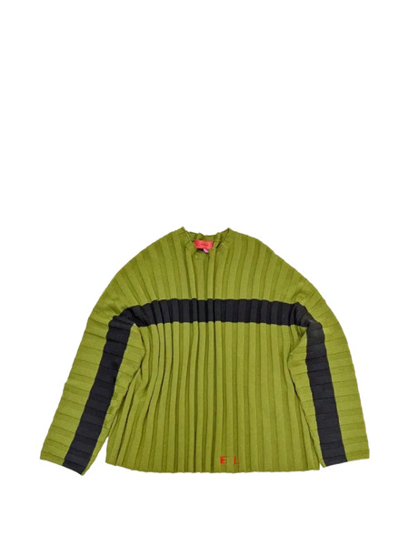  Eckhaus Latta Pull Nervuré Keyboard - Vert 