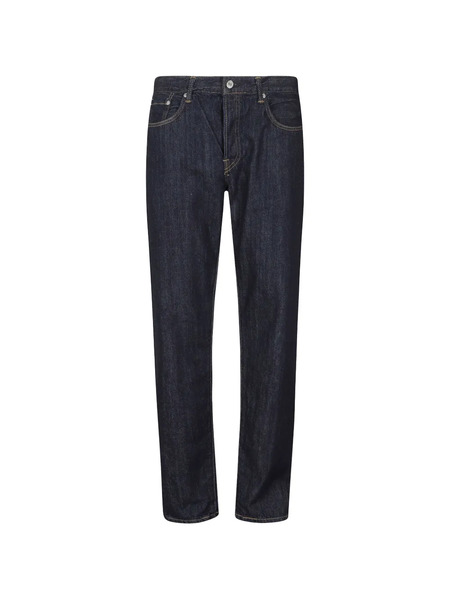  Edwin Contrast-stitch Jeans - Bleu 