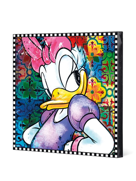  Egan Peinture Daisy Duck Forever & Ever (50 Cm X 50 Cm) - Blanc 