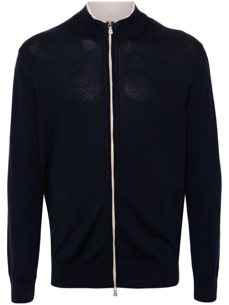  Eleventy Pull En Maille Fine - Bleu 