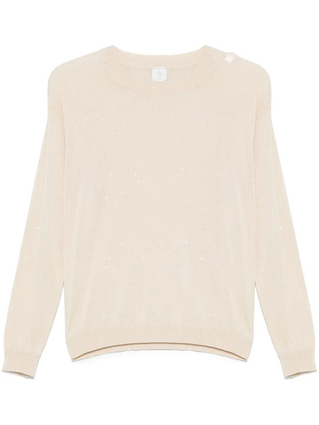  Eleventy Pull Orné De Sequins - Tons Neutres 