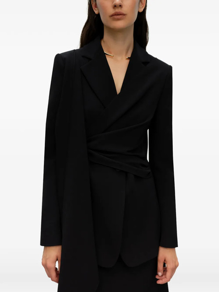 Ely Ely Blazer Drapé - Noir 