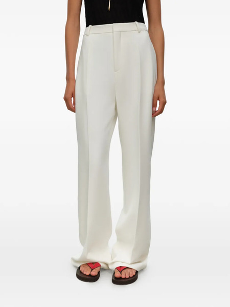  Ely Ely Pantalon Palazzo - Blanc 