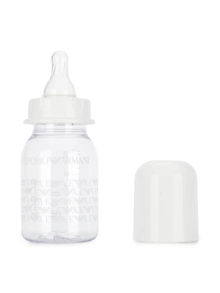 Emporio Armani Kids Biberon à Logo - Blanc 