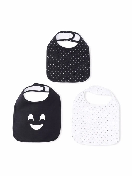  Emporio Armani Kids Lot De Bavoirs à Logo Imprimé - Blanc 