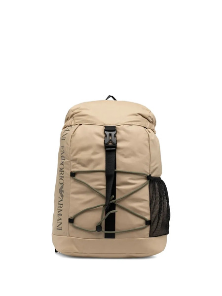  Emporio Armani Kids Sac à Dos à Logo Imprimé - Tons Neutres 