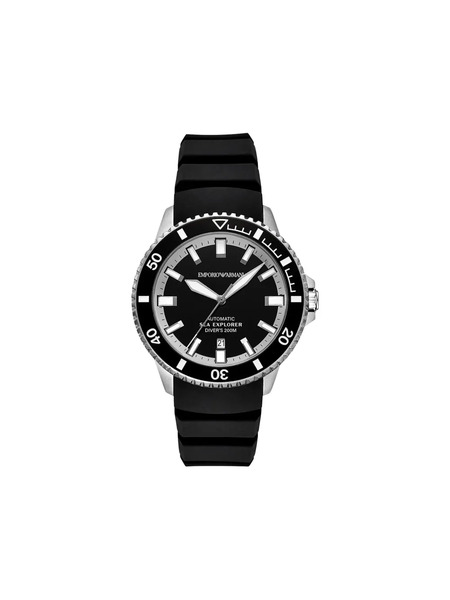  Emporio Armani Montre Sea Explorer 42 Mm - Noir 
