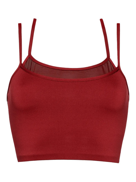  Eres Haut Soutien-gorge Cooper à Coupe Crop - Rouge 