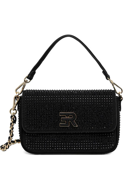  Ermanno Firenze Pochette à Ornements En Cristal - Noir 
