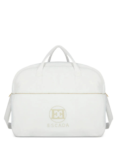  Escada Kids Sac à Langer à Détail De Logo - Blanc 