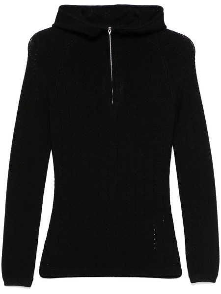  Etro Pull à Col Zippé - Noir 