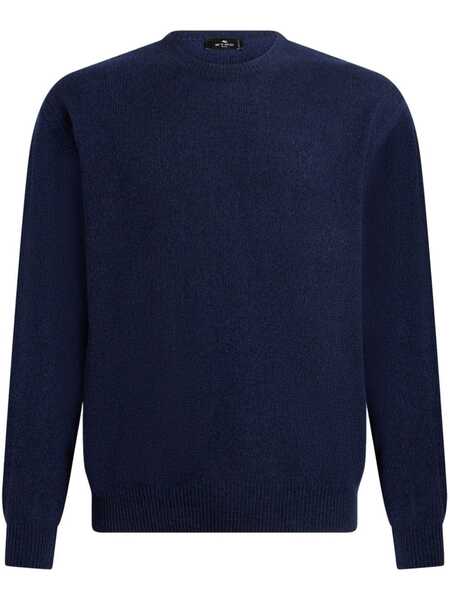  Etro Pull En Cachemire - Bleu 