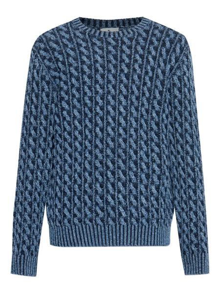  Etro Pull En Laine - Bleu 