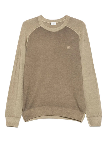  Etro Pull En Laine - Marron 