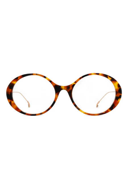  Eyepetizer Lunettes De Vue Rondes à Effet écailles De Tortue - C.at Vintage Rose And Rose Gold/avana 