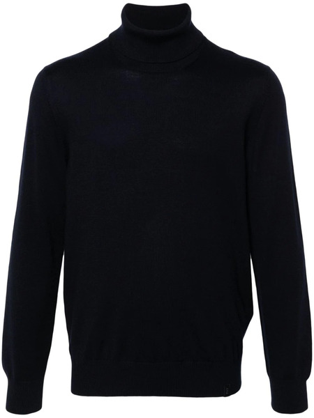  Fay Pull à Col Roulé - Bleu 