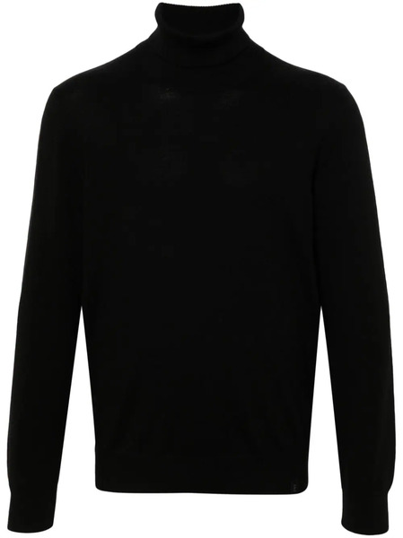  Fay Pull à Col Roulé - Noir 