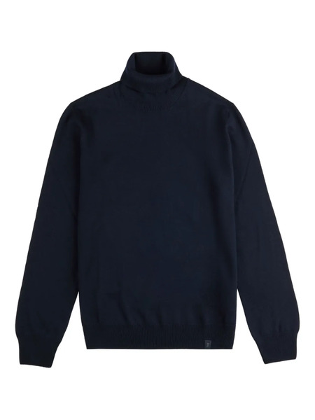  Fay Pull En Laine Vierge - Bleu 