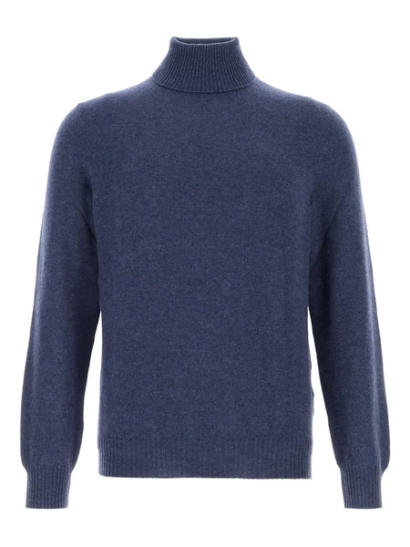  Fedeli Pull à Col Roulé - Bleu 