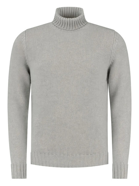 Fedeli Pull à Col Roulé - Gris 