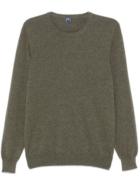  Fedeli Pull à Design Chiné - Vert 